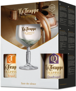 La Trappe Geschenkset met glas La Trappe Geschenkset met glas